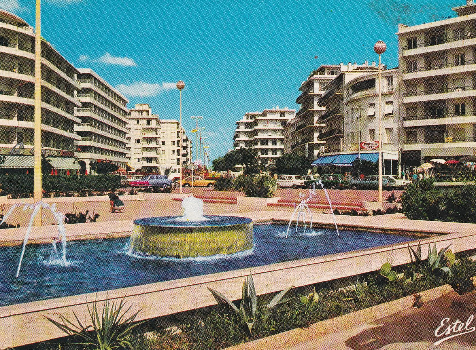 POSTAL B6421: LA COTE VERMEILLE: CANET PLAGE