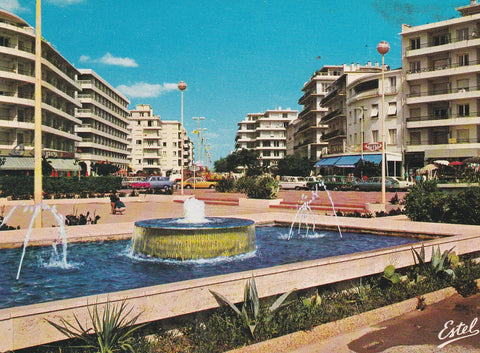 POSTAL B6421: LA COTE VERMEILLE: CANET PLAGE