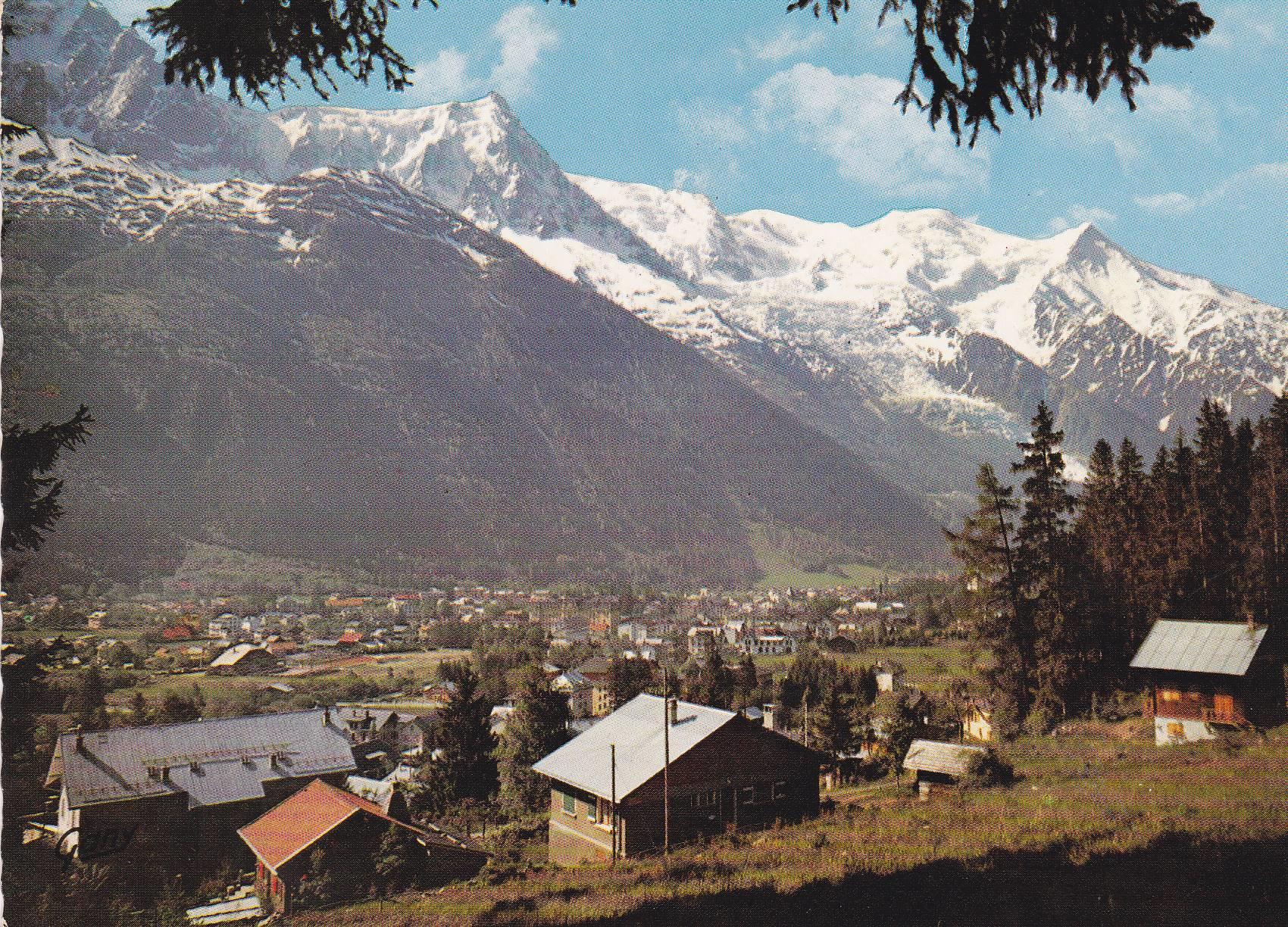 POSTAL B6432: MONT BLANC: CHAMONIX
