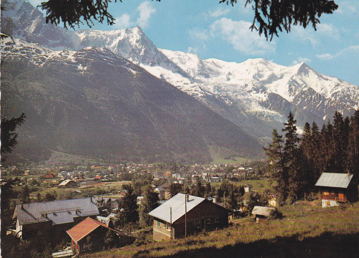 POSTAL B6432: MONT BLANC: CHAMONIX