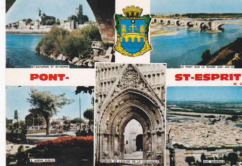 POSTAL B6433: PONT ST ESPRIT
