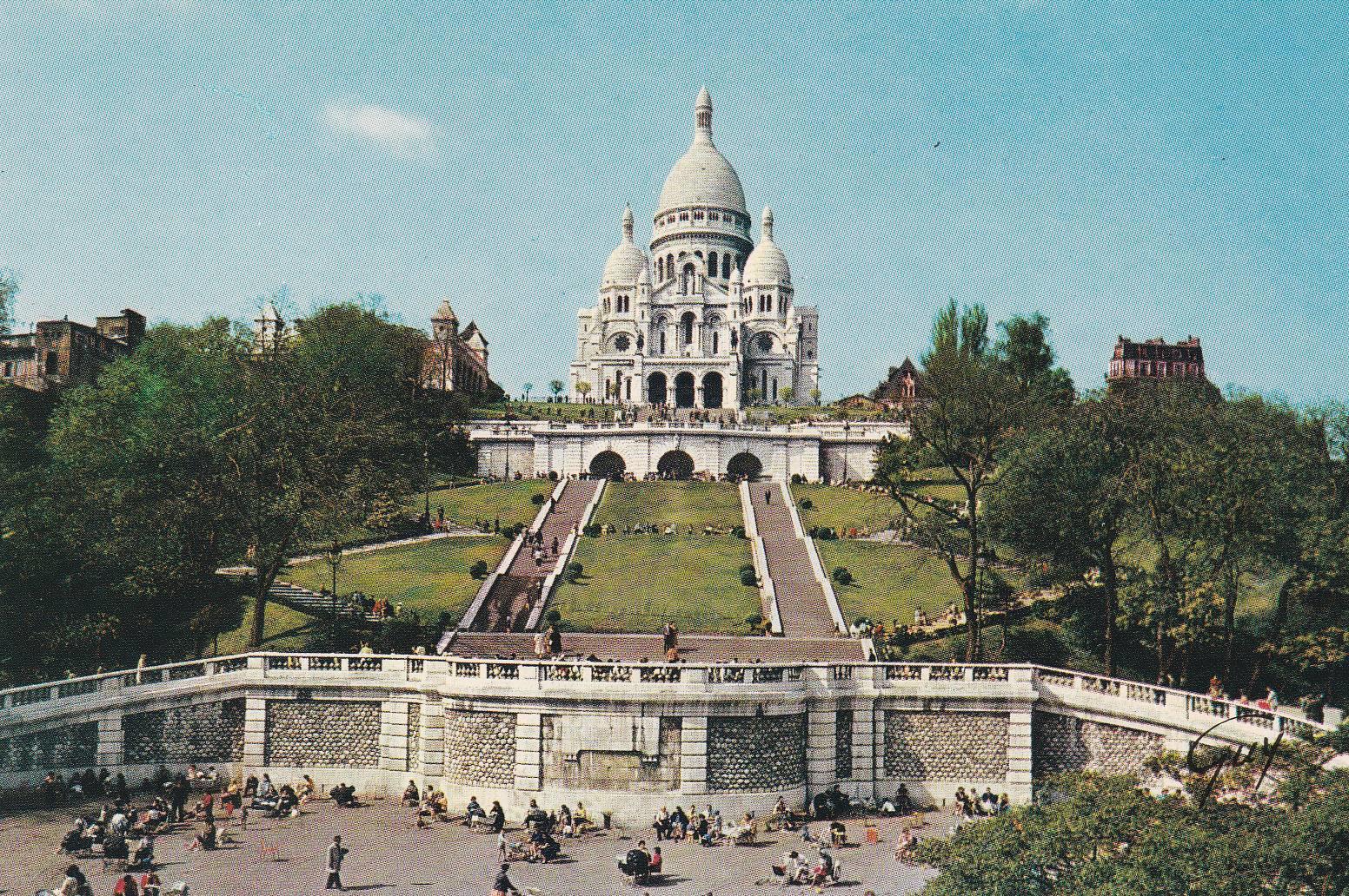 POSTAL B6441: PARIS: BASILICA SACRE COEUR