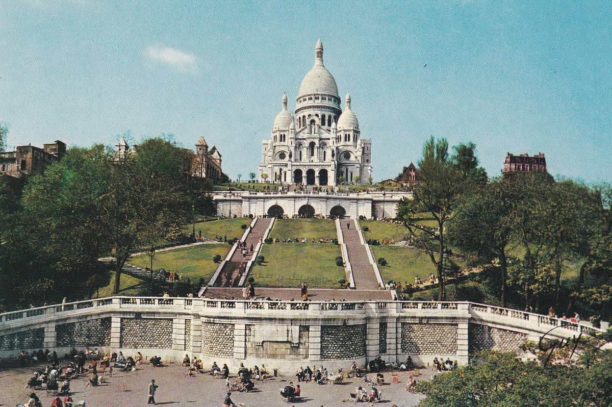 POSTAL B6441: PARIS: BASILICA SACRE COEUR