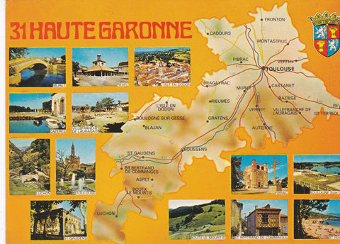 POSTAL B6447: 31 HAUTE GARONNE: RUTA