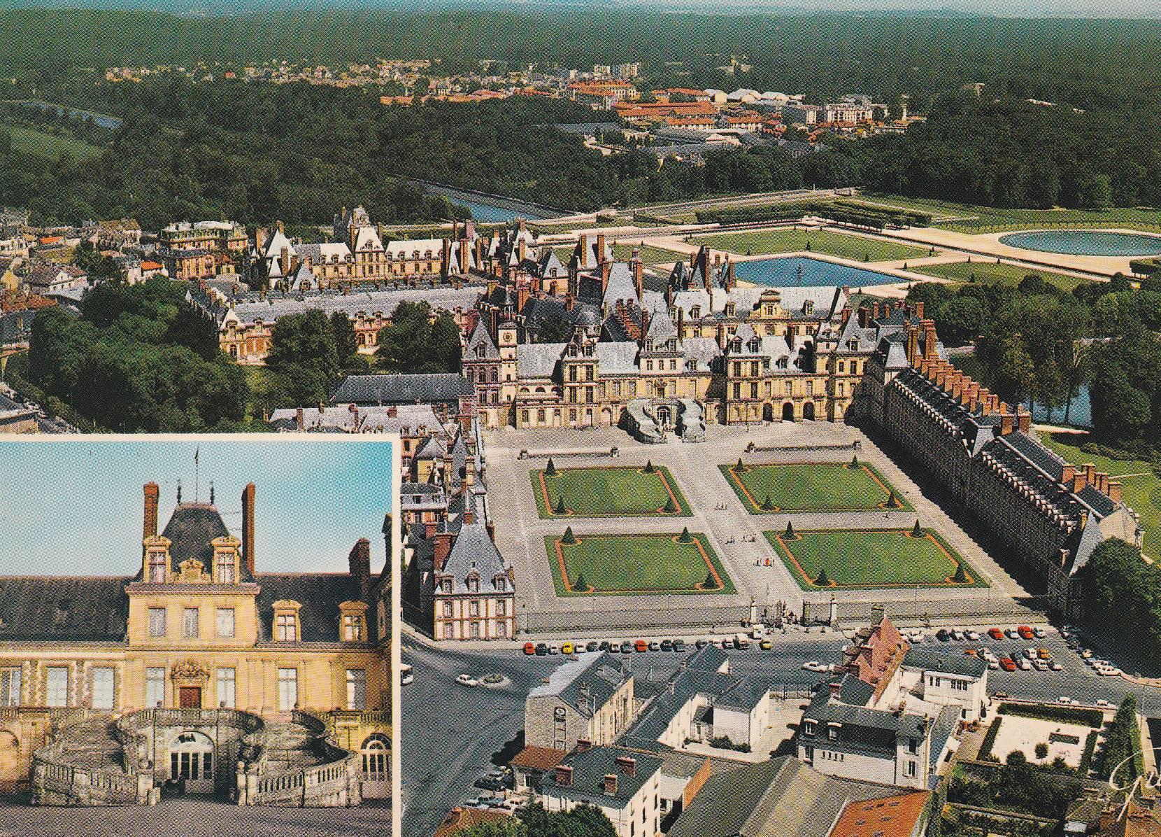 POSTAL B6454: FONTAINEBLEAU: LE PALAIS