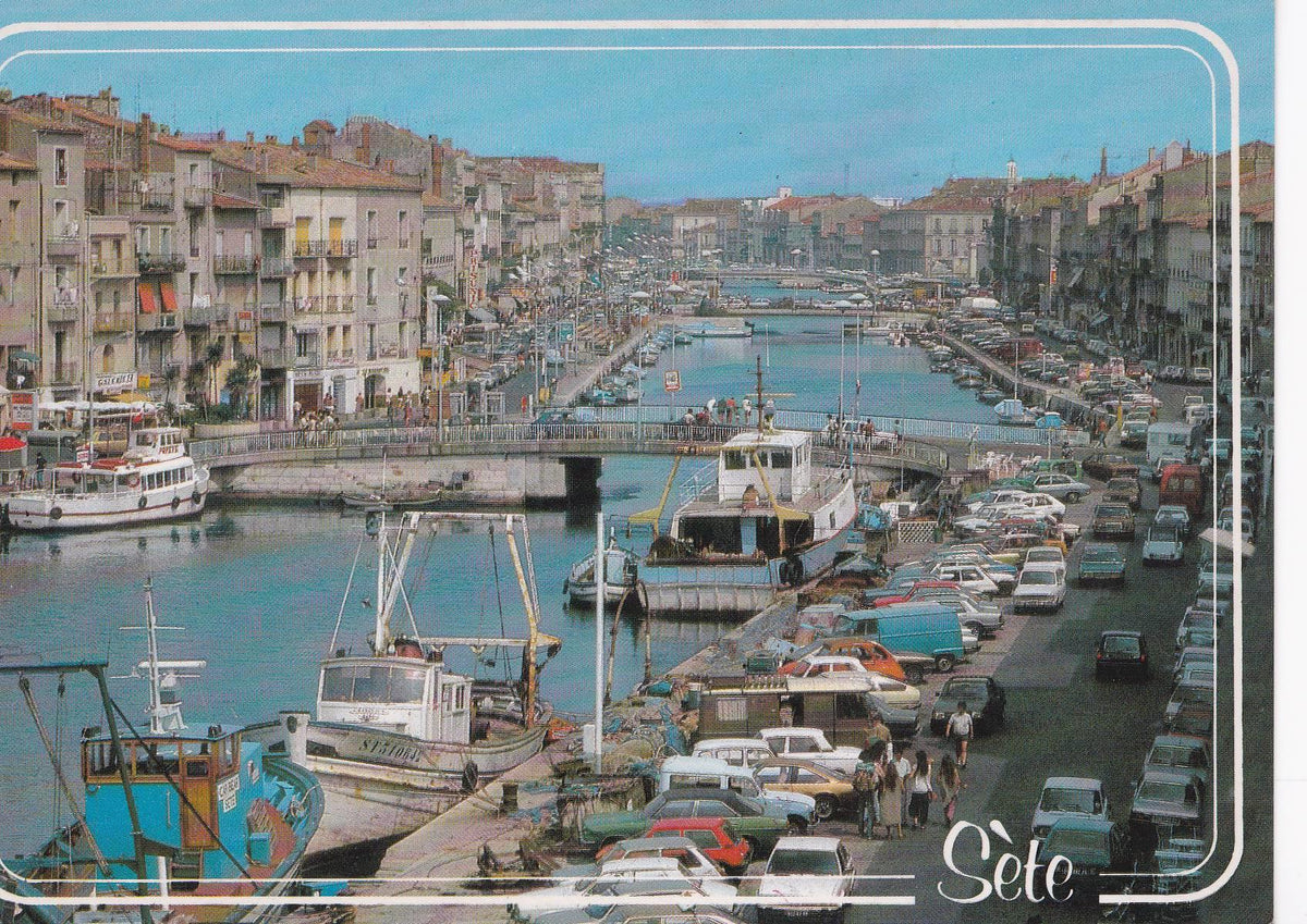 POSTAL B6457: SETE: LE GRAND CANAL