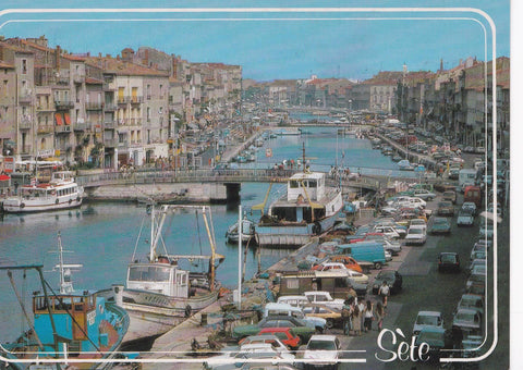 POSTAL B6457: SETE: LE GRAND CANAL