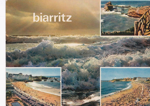 POSTAL B6460: BIARRITZ: LE ROCHER DE LA VIERGE