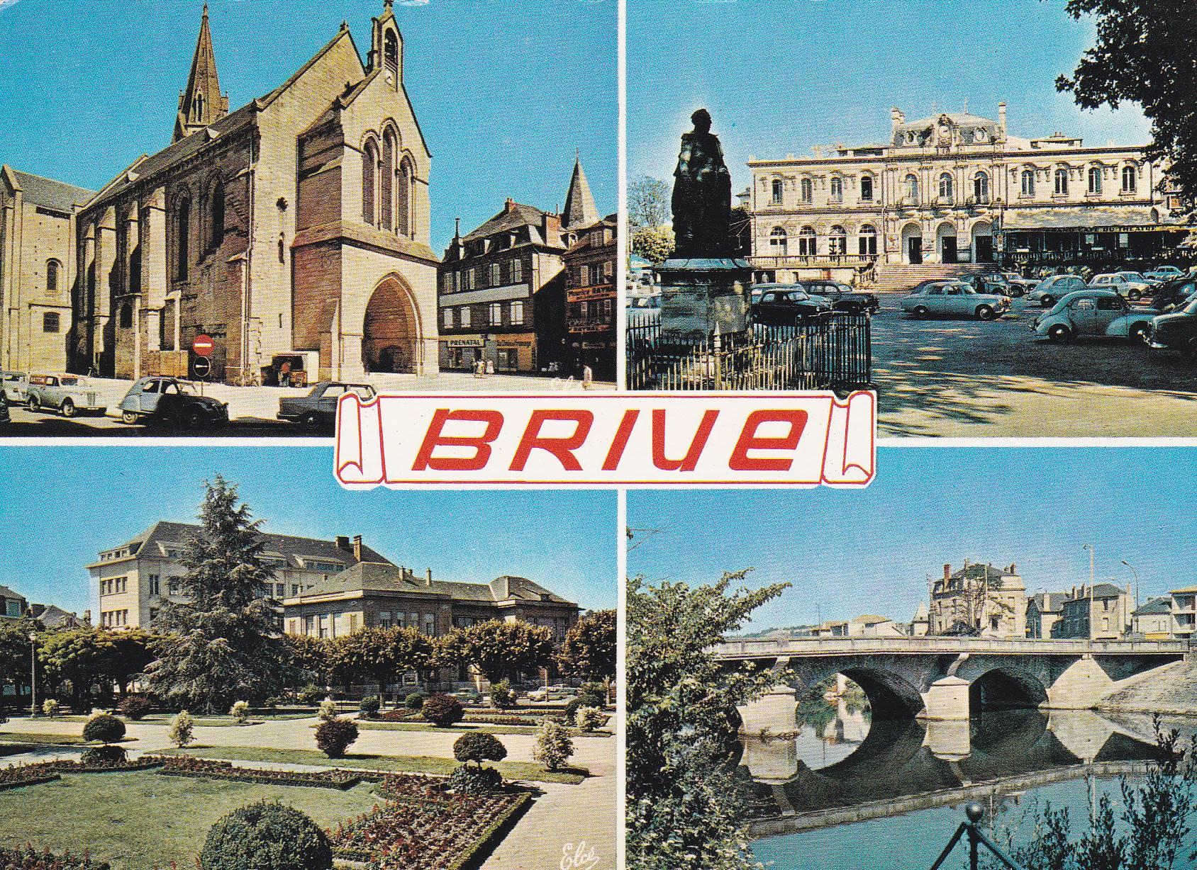 POSTAL B6464: BRIVE: CORREZE