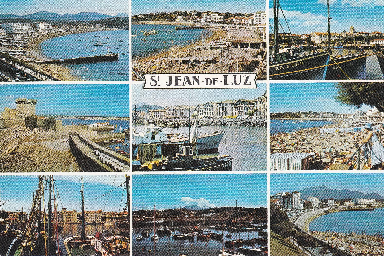 POSTAL B6465: ST JEAN DE LUZ: DIVERSOS ASPECTOS