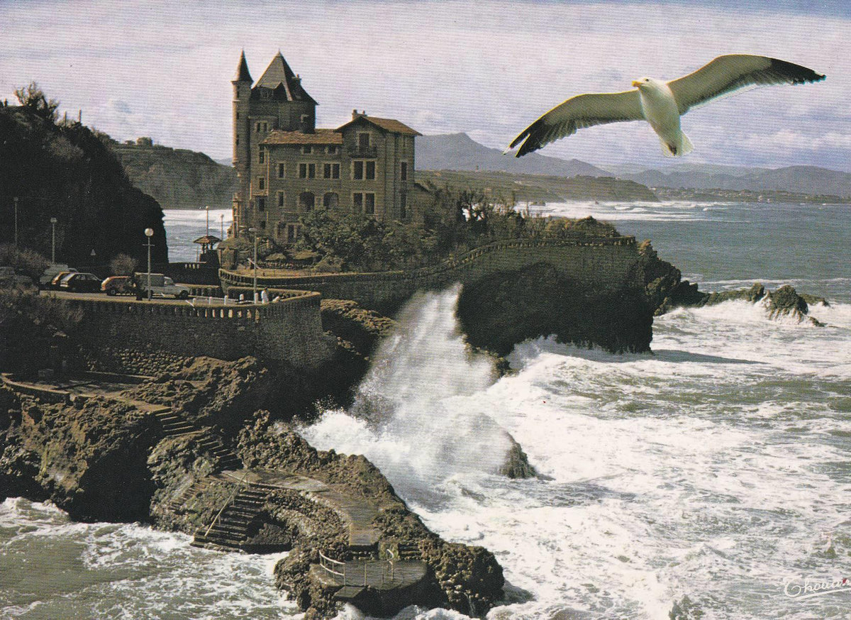 POSTAL B6469: BIARRITZ: LA VILLA BELZA