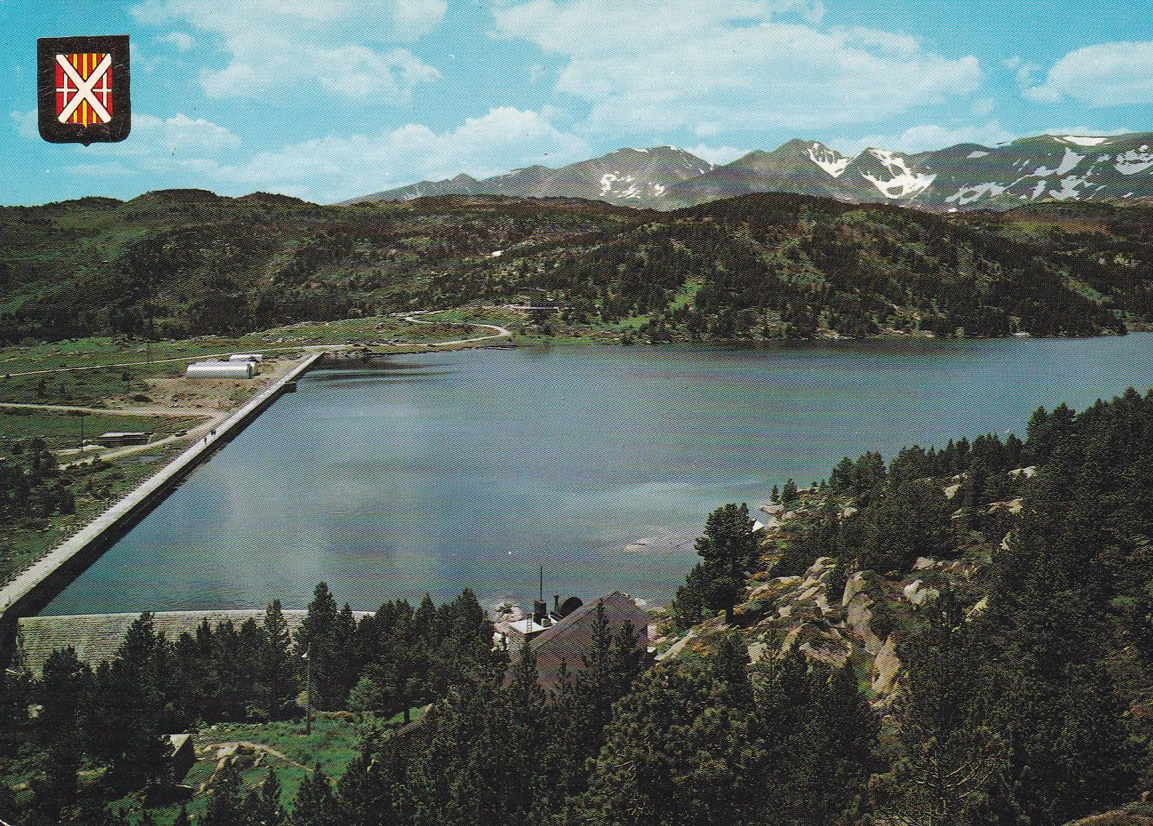 POSTAL B6476: FRANCIA: LAC ET BARRAGE DES BOUILLOUSES