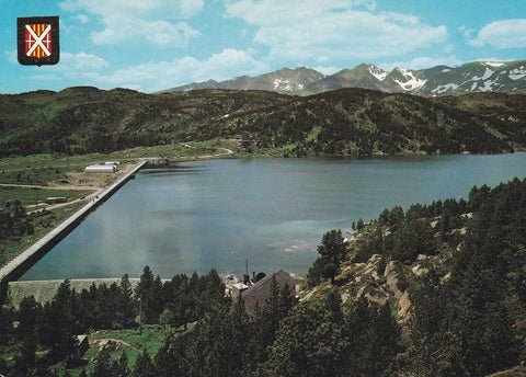 POSTAL B6476: FRANCIA: LAC ET BARRAGE DES BOUILLOUSES
