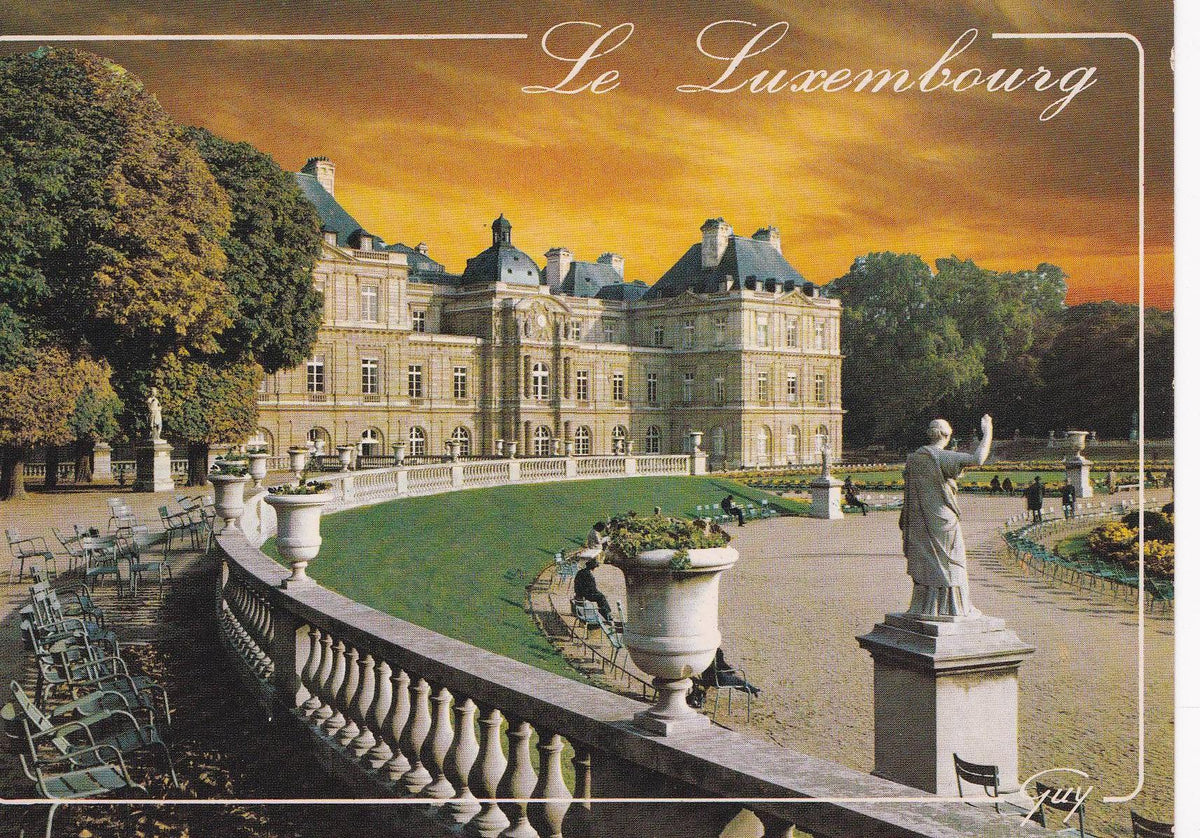 POSTAL B6480: FRANCIA: PALACIO DE LUXEMBURGO