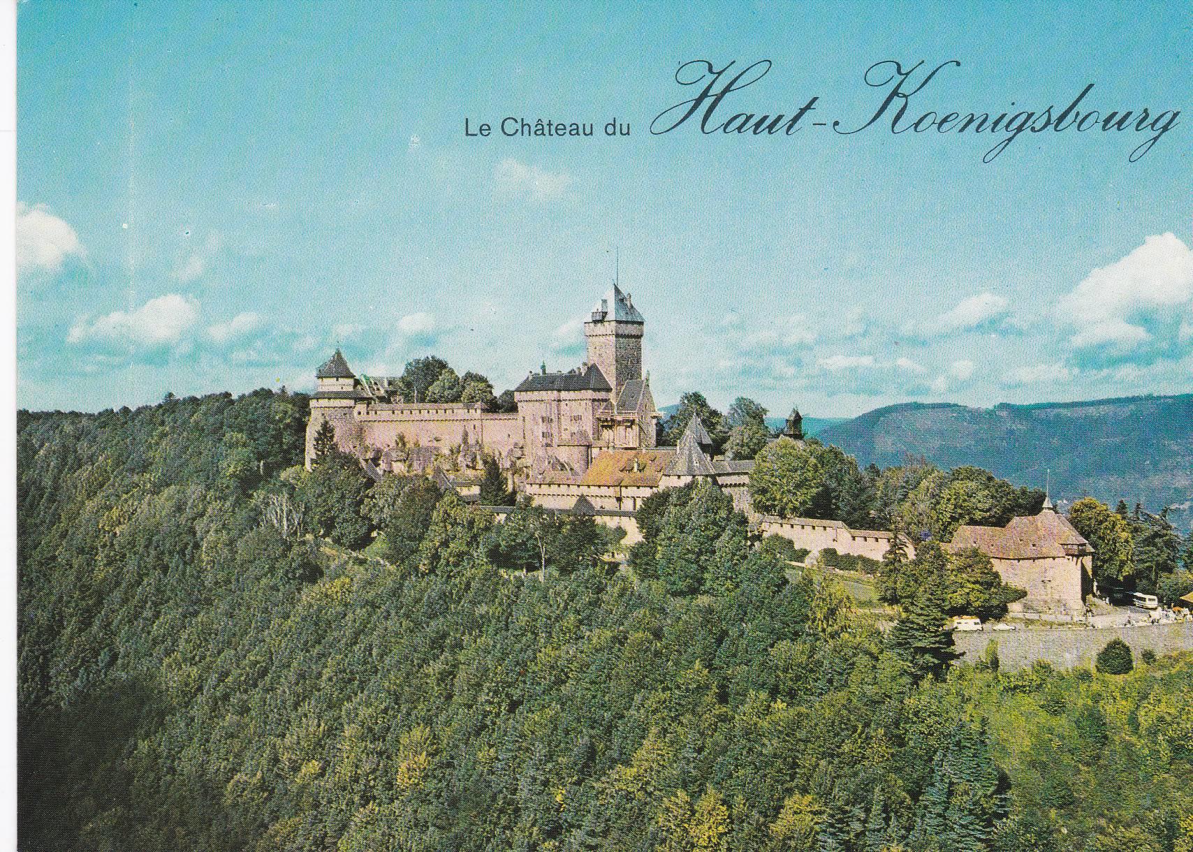 POSTAL B6482: FRANCIA: CASTILLO HAUT-KOENIGSBOURG