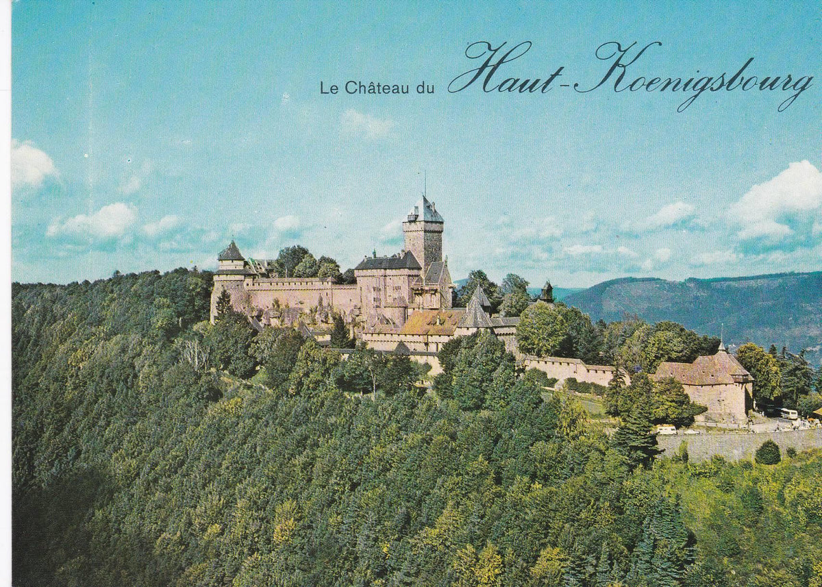 POSTAL B6482: FRANCIA: CASTILLO HAUT-KOENIGSBOURG