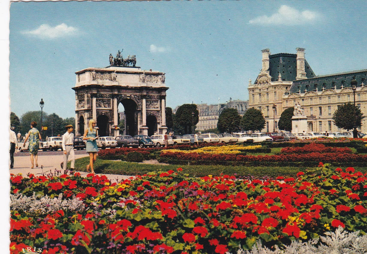 POSTAL B6483: PARIS: L ARC DE TRIOMPHE DU CARROUSEL