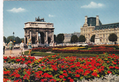 POSTAL B6483: PARIS: L ARC DE TRIOMPHE DU CARROUSEL