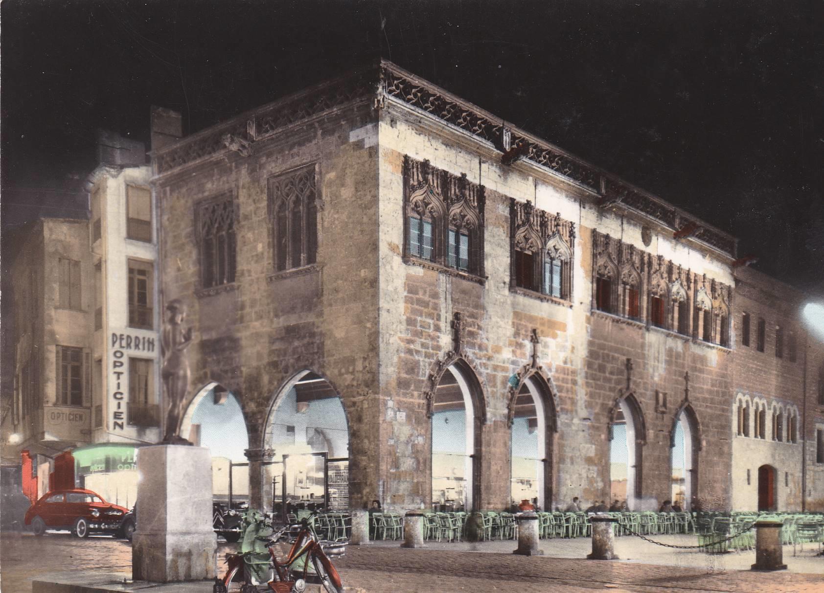 POSTAL B6484: PERPIGNAN: LA LOGE DE NUIT