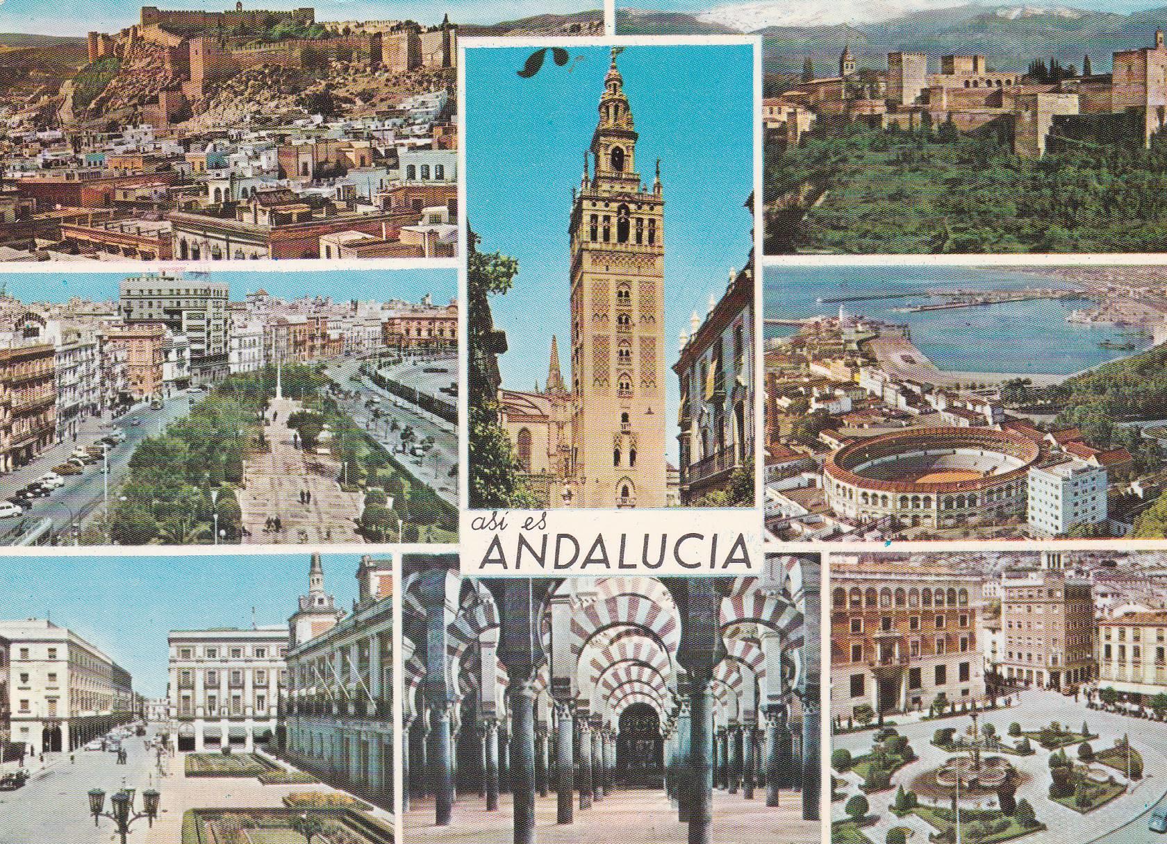 POSTAL B6496: ANDALUCIA: DIVERSOS ASPECTOS