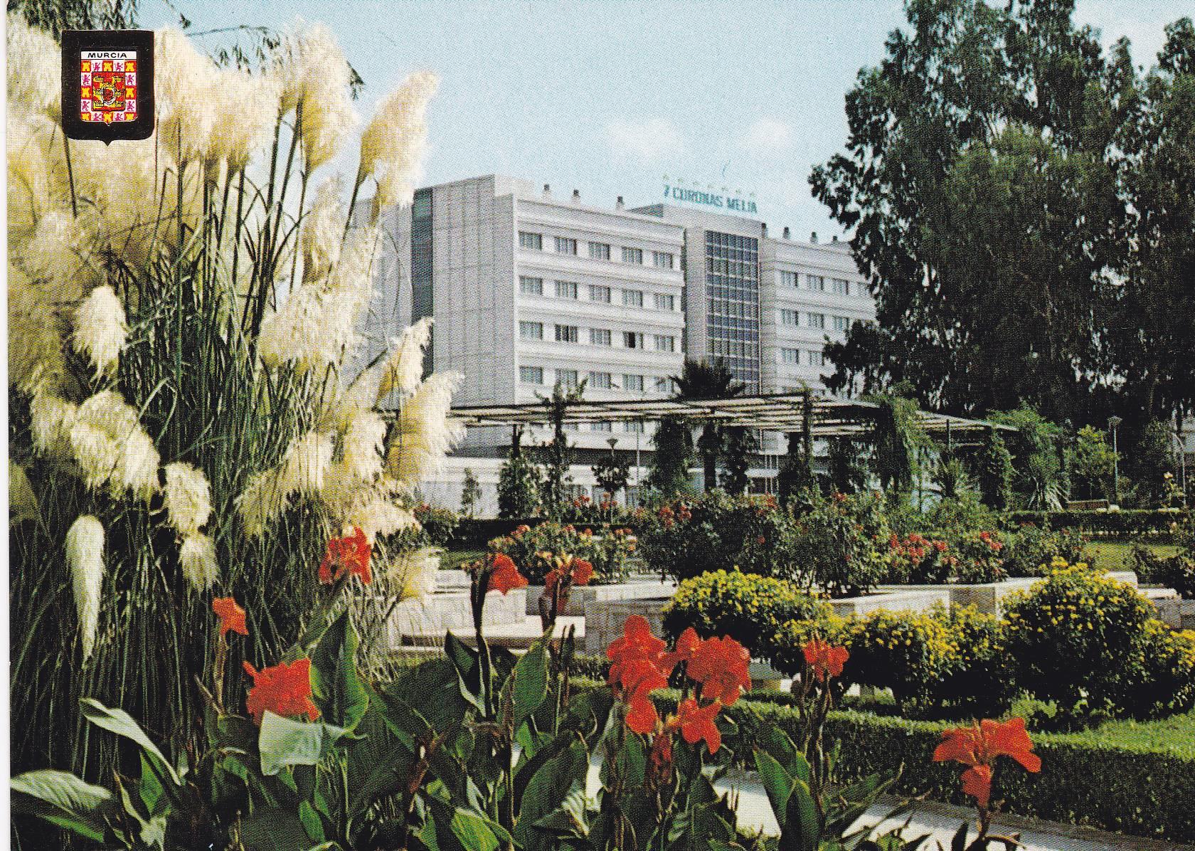POSTAL B6498: MURCIA: DETALLE DE LA ROSALEDA