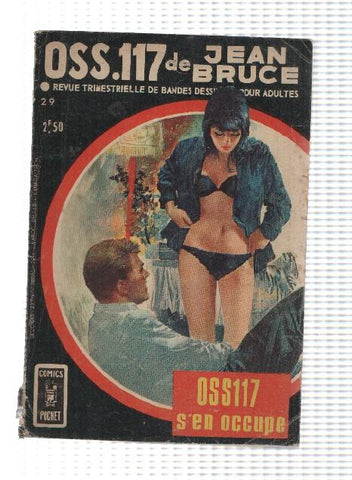 Comics Pocket, 29: OSS.117 sen occupe, de Jean Bruce. Revue Trimestrielle de bandes dessinees pour adultes