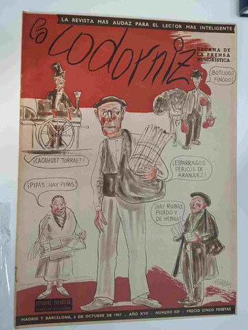 Revista: La Codorniz num 0829, 6 de octubre de 1957- nuestro comercio