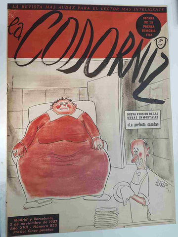 Revista: La Codorniz num 0833, 3 de noviembre de 1957- la perfecta casada