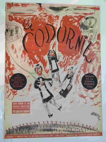 Revista: La Codorniz num 0836, 24 de noviembre de 1957- el rapto de las Sabinas