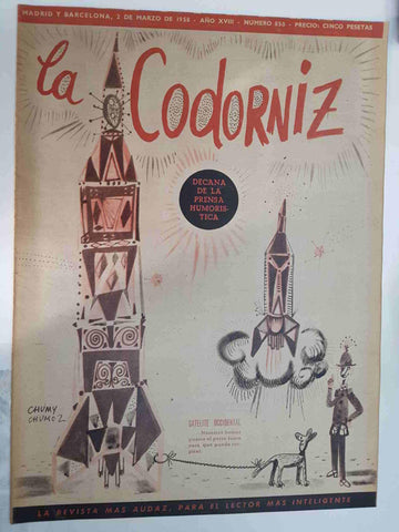 Revista: La Codorniz num 0851, 9 de marzo de 1958 