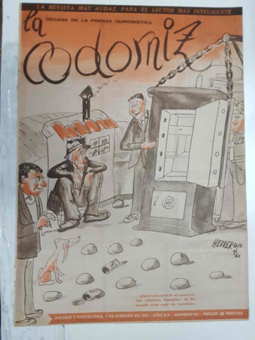 Revista: La Codorniz num 0951, 7 de febrero de 1960 año XX