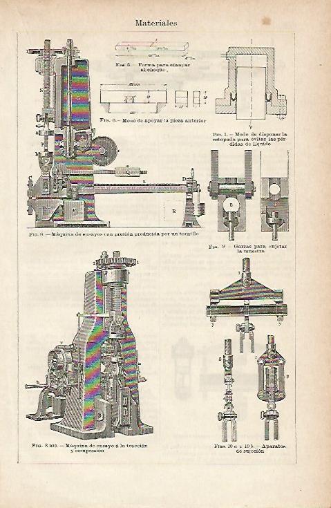 LAMINA ESPASA 1183: Maquinas para elaborar materiales