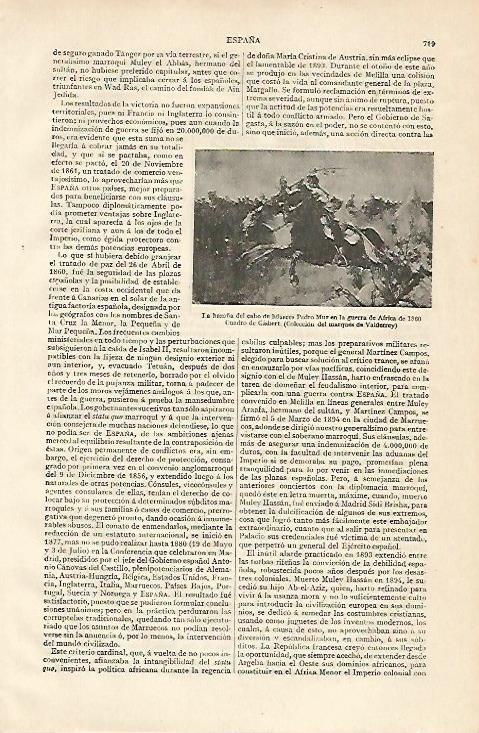 LAMINA ESPASA 10242: La hazaña del cabo de husares Pedro Mur en la guerra de Africa de 1860 por Gisbert