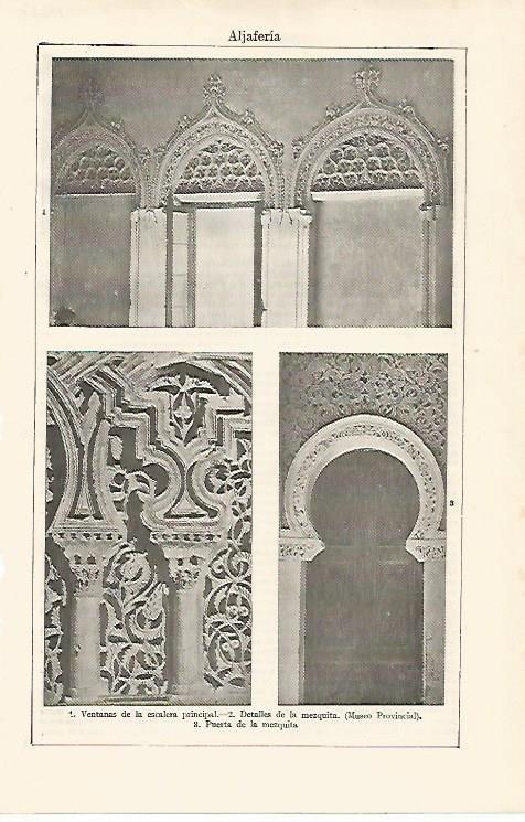 LAMINA ESPASA 11237: Aljaferia de la Mezquita de Zaragoza