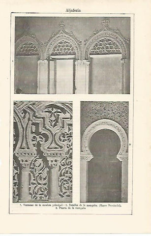 LAMINA ESPASA 11237: Aljaferia de la Mezquita de Zaragoza