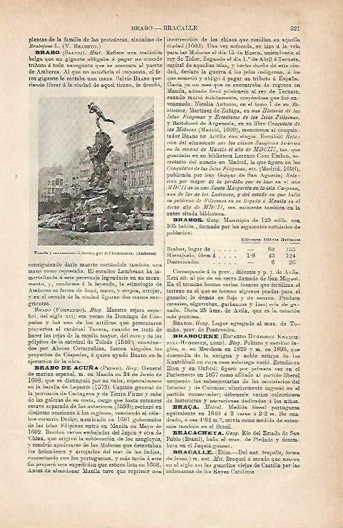 LAMINA ESPASA 11703: Monumento a Brabo en Amberes