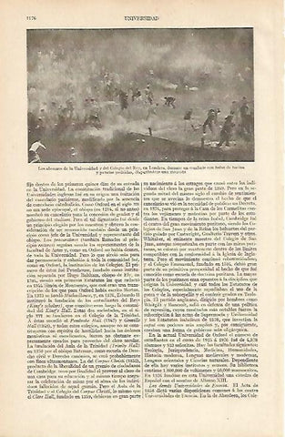 LAMINA ESPASA 12149: Alumnos de la Universidad de Londres