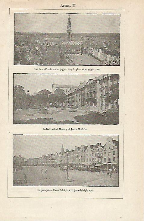 LAMINA ESPASA 12830: Arras en arquitectura