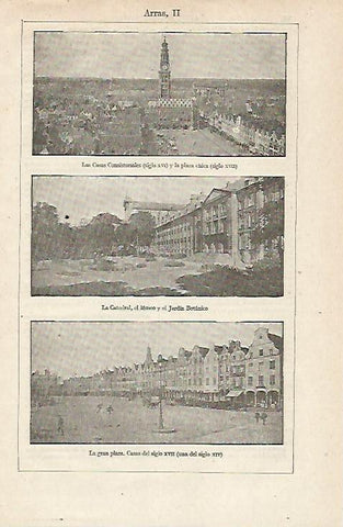 LAMINA ESPASA 12830: Arras en arquitectura