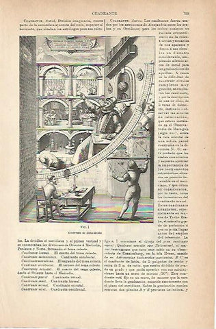 LAMINA ESPASA 14293: Cuadrante de Ticho Brahe