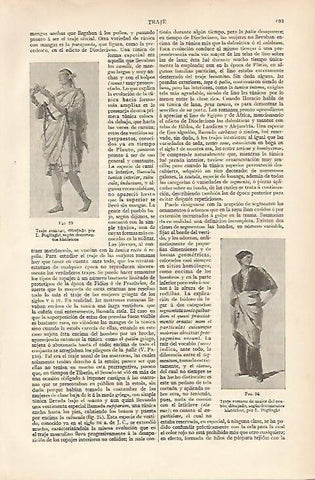 LAMINA ESPASA 11053: Trajes romanos pintados por L. Pogliaghi