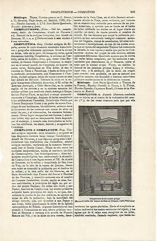 LAMINA ESPASA 14520: Compluvium de un templo griego