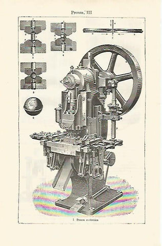 LAMINA ESPASA 16730: Prensa excentrica