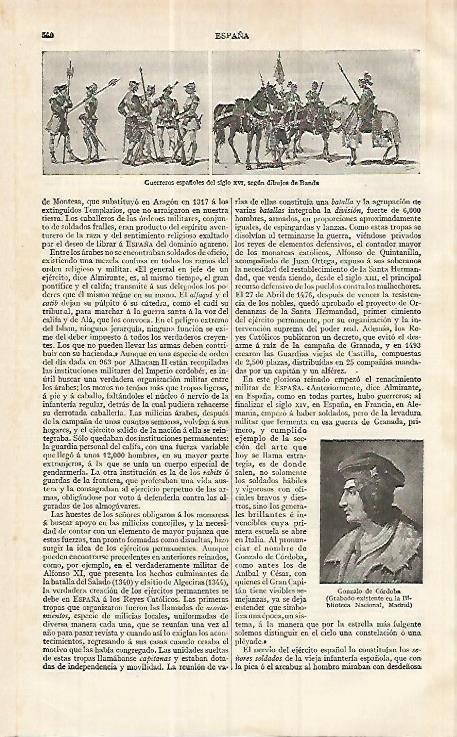 LAMINA ESPASA 17237: Guerreros españoles del siglo XVI