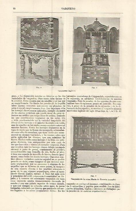 LAMINA ESPASA 17321: Vargueños ingleses