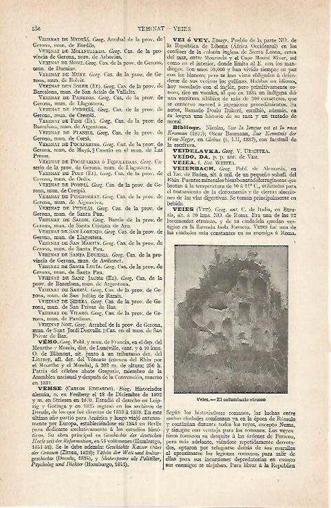 LAMINA ESPASA 17395: Columbario etrusco de Veies Italia