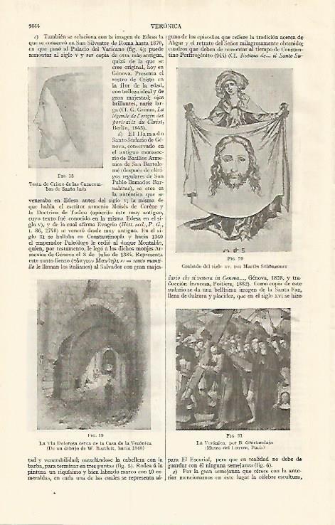LAMINA ESPASA 17599: Pinturas con la veronica