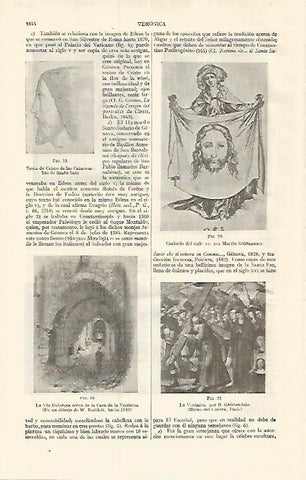 LAMINA ESPASA 17599: Pinturas con la veronica