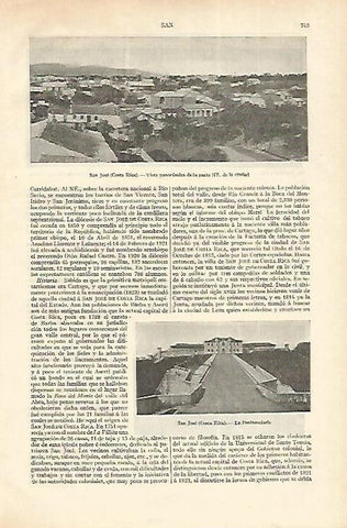 LAMINA ESPASA 18306: La Penitencieria de San Jose Costa Rica