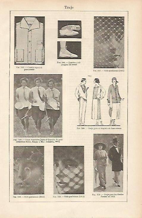 LAMINA ESPASA 11079: Moda de 1912-1927